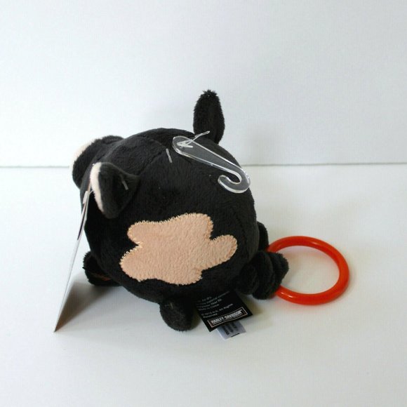 Harley Davidson Biker Club Wild Wiggle Hog Plush Stuffed Animal 6" - Picture 3 of 4